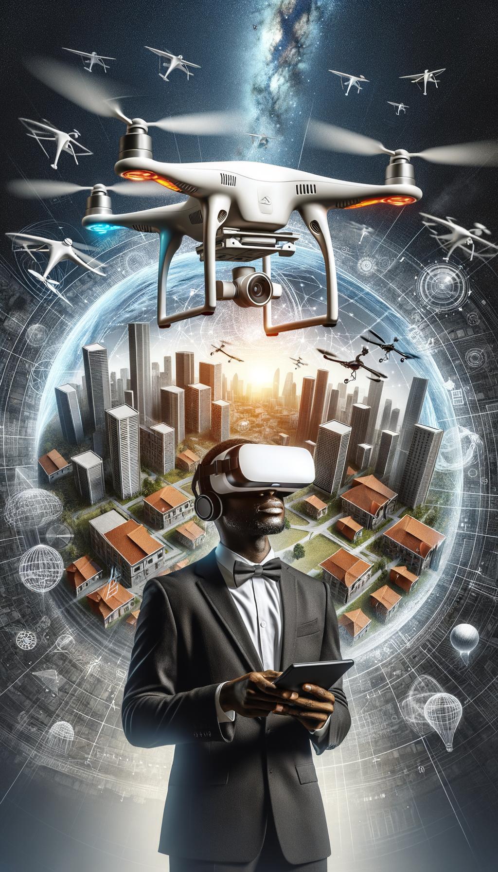 Uso de la Tecnología en el⁢ Sector Inmobiliario: Drones y Realidad Virtual