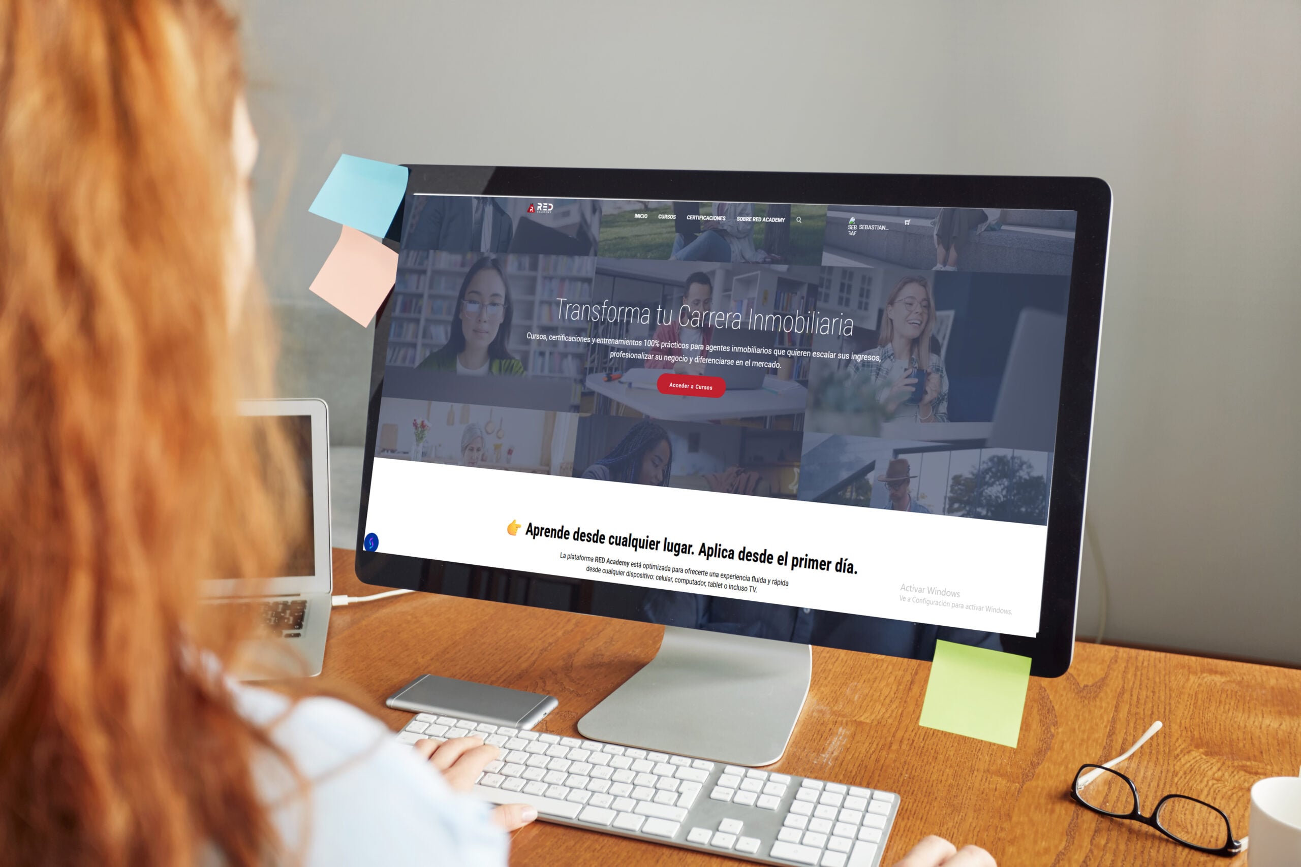 Aprende desde cualquier lugar con cursos, entrenamientos y certificaciones 100% online.